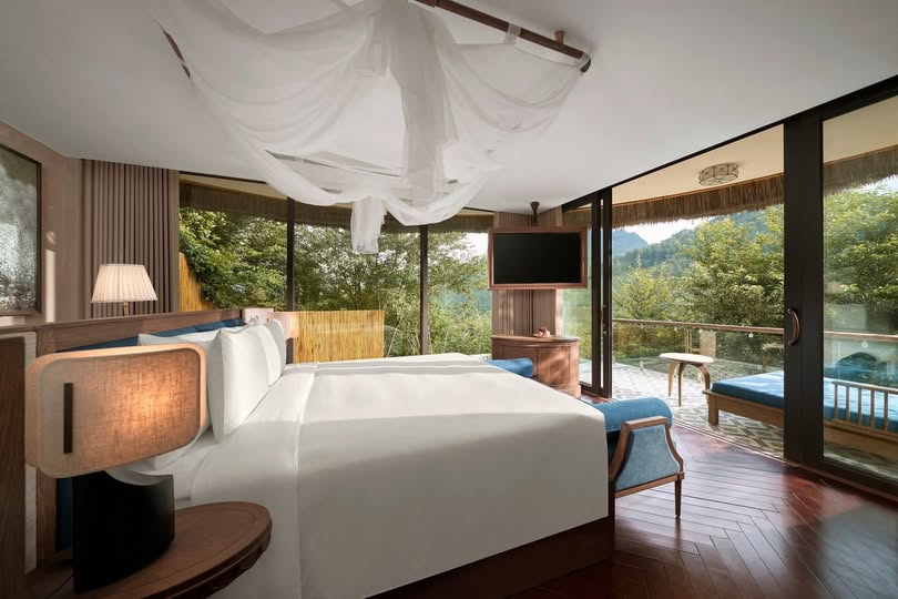 Phòng nghỉ tại Xuân Sơn Eco Retreat