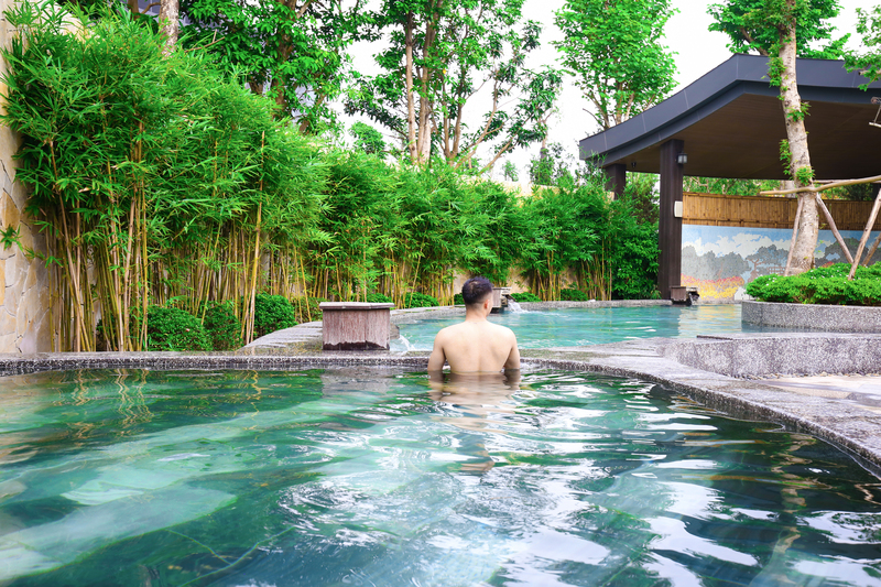 Onsen ngoài trời tại Lynntimes Thanh Thủy